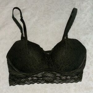 Pink padded bralette